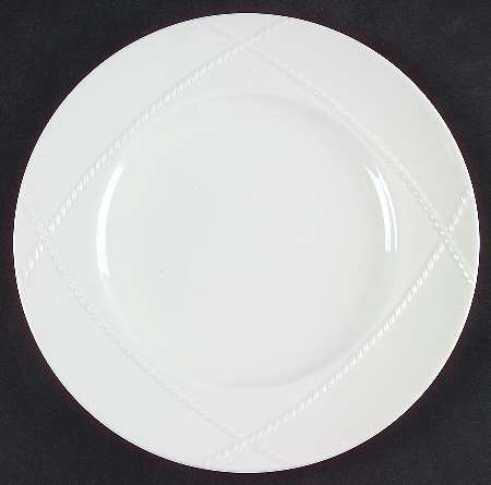 Classic Braid Accent Luncheon Plate