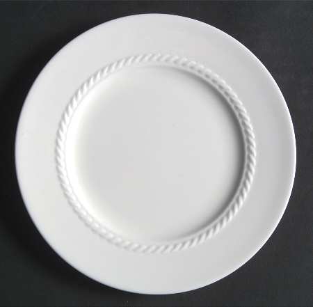 Classic Braid Bread & Butter Plate