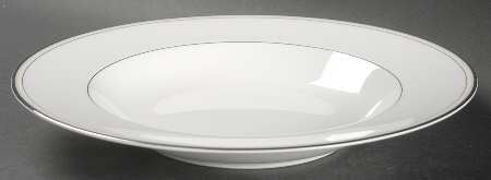 Platinum Pearl 9" Soup/Pasta Bowl