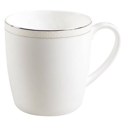 Platinum Beaded Pearl Mug