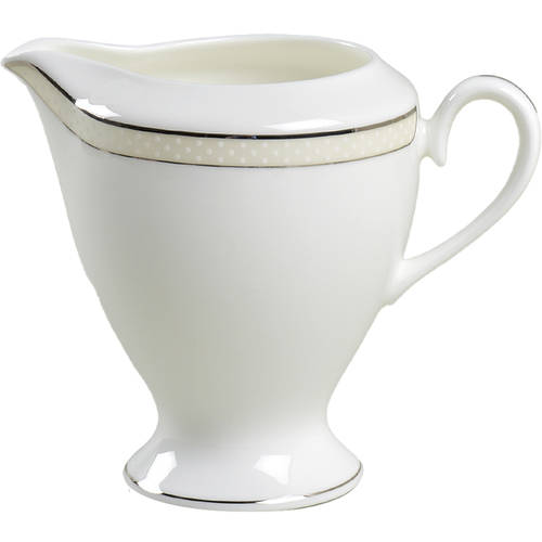 Platinum Beaded Pearl Creamer