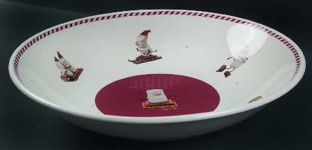 Let It S'More 12" Pasta Serving Bowl