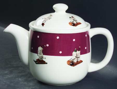 Let It S'More Chocolate Pot & Lid
