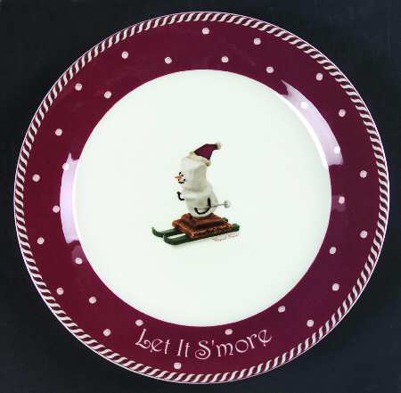 Let It S'More Salad Plate