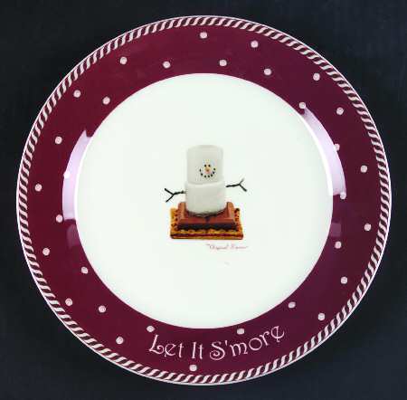 Let It S'More Salad Plate