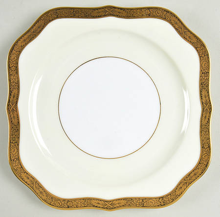 Goldkin (No #) Square Salad Plate