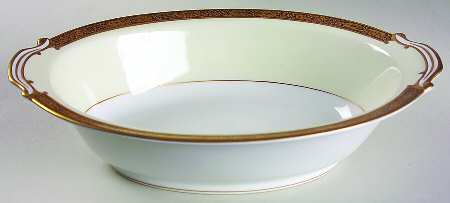 Goldkin (No #) 10" Oval Vegetable Bowl