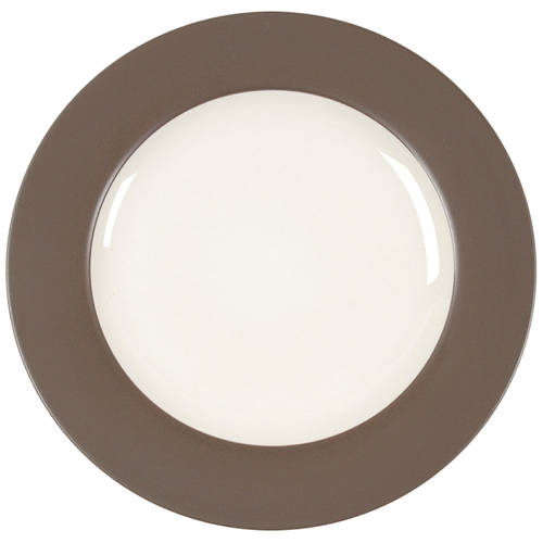 Colorwave Chocolate Salad Plate