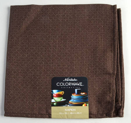 Colorwave Chocolate Cloth Napkin