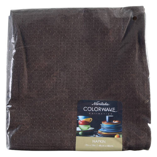 Colorwave Chocolate Cloth Napkin - Set of 4