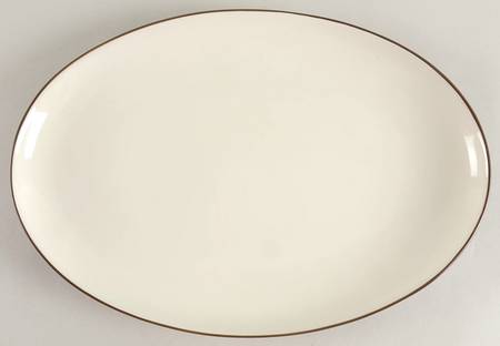 Colorwave Chocolate 16" Oval Serving Platter