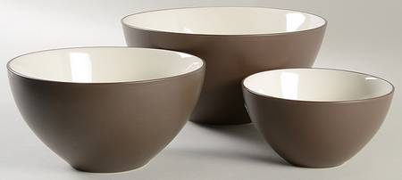 Colorwave Chocolate Mixing Bowl Set (MB10, MB7, MB6)