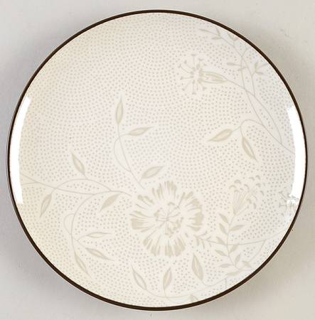 Colorwave Chocolate Salad Plate