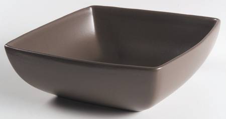 Colorwave Chocolate 8" Square Vegetable Bowl