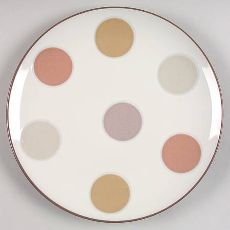 Colorwave Chocolate Accent Salad Plate