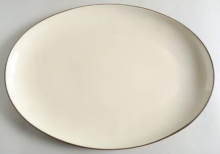 Colorwave Chocolate 15" Oval Serving Platter