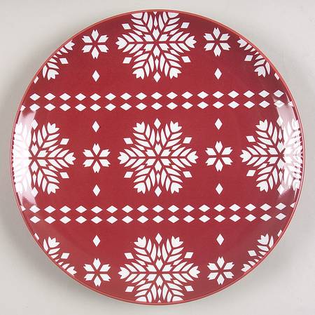 Colorwave Raspberry Holiday Salad Plate