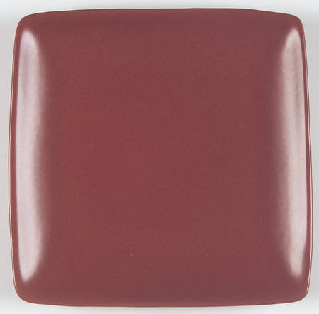 Colorwave Raspberry Square Salad Plate by Noritake