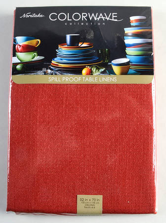 Colorwave Raspberry 52" x 70" Oblong Tablecloth