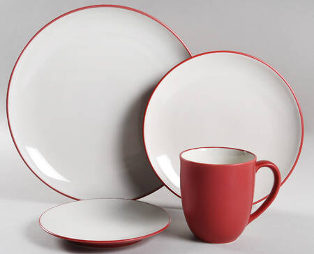 Colorwave Raspberry 32 Piece Estate Set