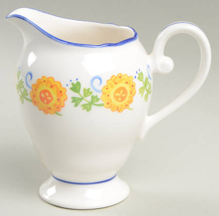 Sunshine Floral Creamer