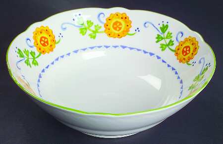 Sunshine Floral Coupe Cereal Bowl