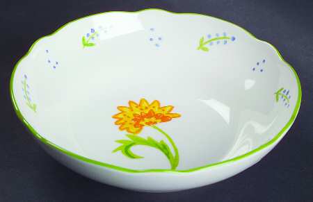 Sunshine Floral Fruit/Dessert (Sauce) Bowl