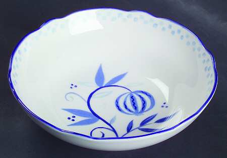 Blue Sunrise Fruit/Dessert (Sauce) Bowl