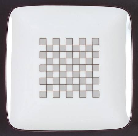 Aegean Mist Square Salad Plate