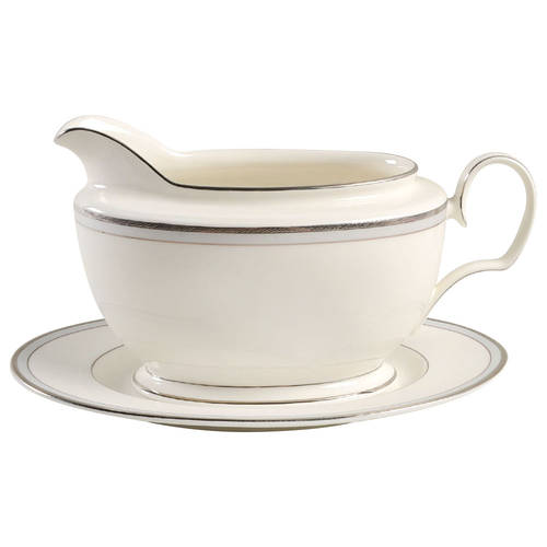 Aegean Mist Gravy Boat & Underplate