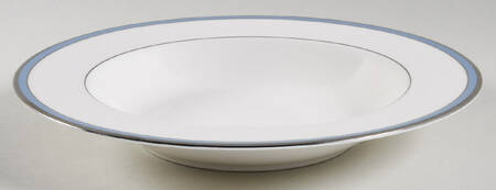 Aegean Sky Large Rim Soup Bowl
