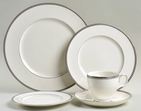 Cellini Platinum 5 Piece Place Setting