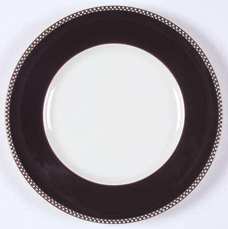 Cellini Platinum Accent Luncheon Plate