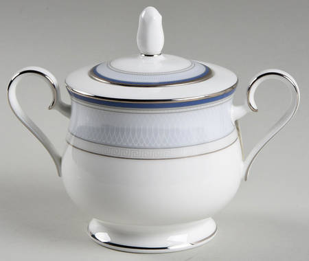 Crowne Platinum Sugar Bowl & Lid