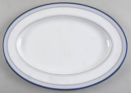 Crowne Platinum 16" Oval Serving Platter