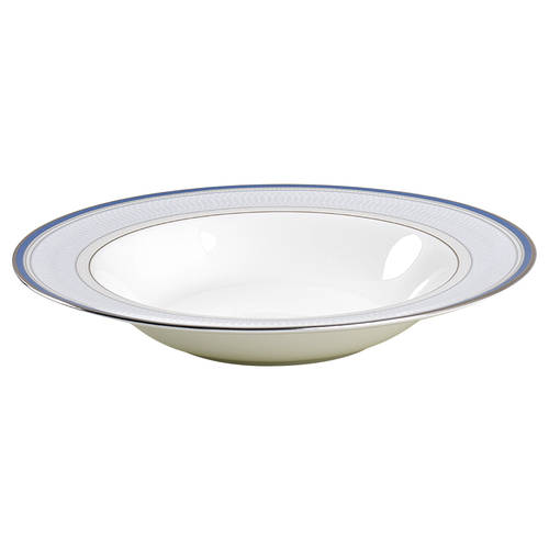 Crowne Platinum Rim Soup Bowl