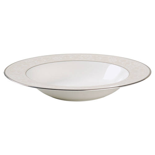 Montvale Platinum Rim Soup Bowl