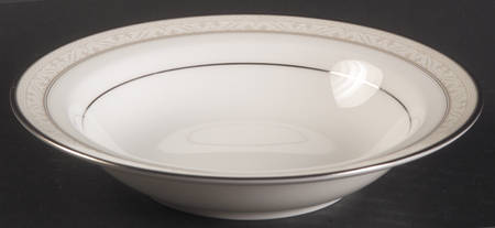 Montvale Platinum Rim Fruit/Dessert (Sauce) Bowl