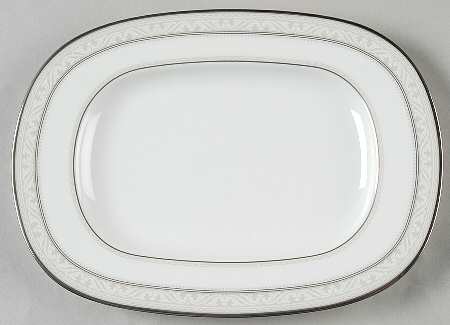 Montvale Platinum Relish/Butter Tray
