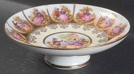 Love Story Round Compote (Height X Width) by NC West Germany