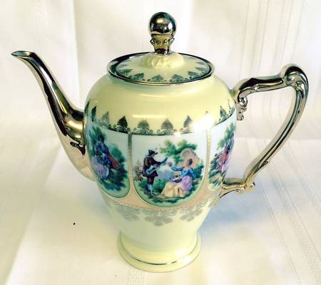 Love Story Coffee Pot & Lid