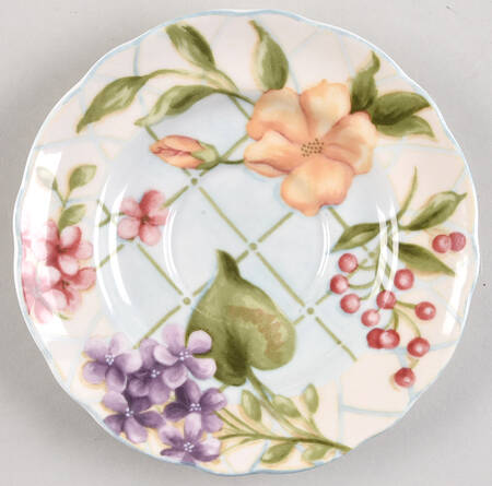 Garden Trellis Saucer for Oversized Cup