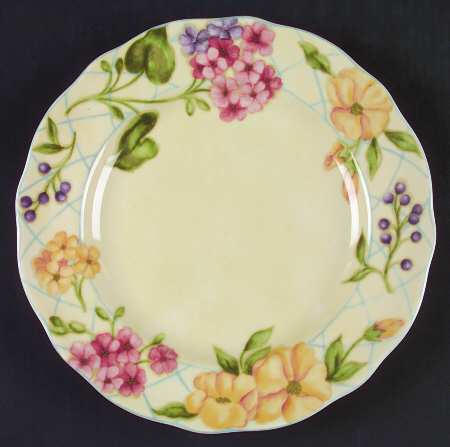 Garden Trellis Dinner Plate