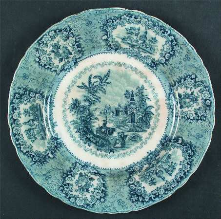 Oriental Blue Green by New Wharf