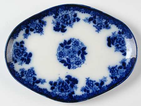 Waldorf (Embossed Line) 10" Oval Serving Platter