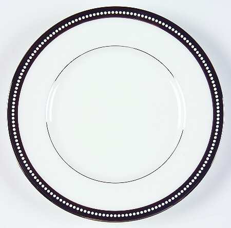 Midnight Pearl Bread & Butter Plate by Nikko