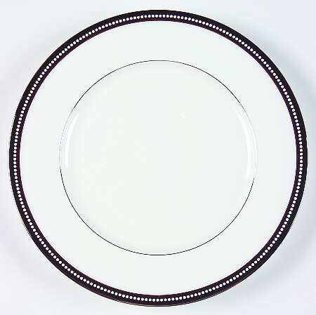 Midnight Pearl Salad Plate