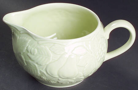 Woodbury Meadow Green Open Sauce Boat