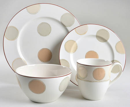 Mocha Java 4 Piece Place Setting