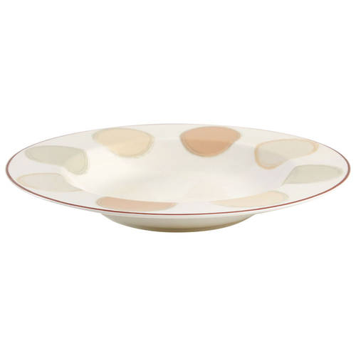 Mocha Java Large Rim Soup Bowl